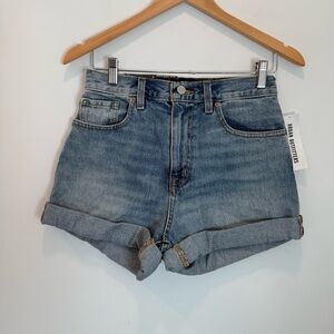 BDG Mom High Rise Roll Hem Shorts Sz 27